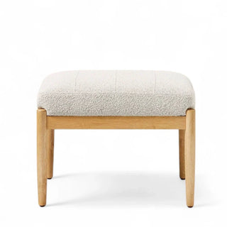 Square Boucle Ottoman