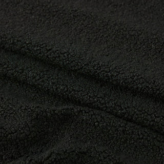 Black Boucle Fabric