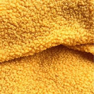 Yellow Boucle Fabric