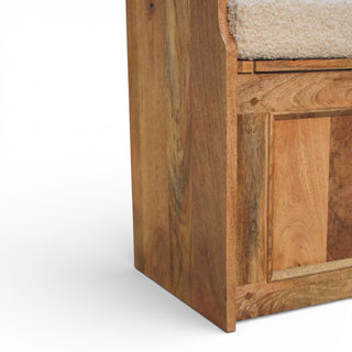 Close-up of a wooden bench with a textured surface on a white background