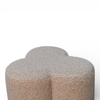 Textured cylindrical object on a white background