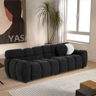 Boucle Sofa - Cloud Modular Plush Design