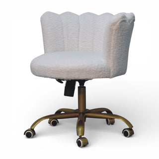 Round gray object on a white background