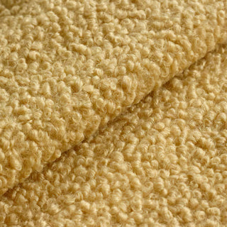 Caramel Boucle Fabric | Anti-Pilling Wool Blend